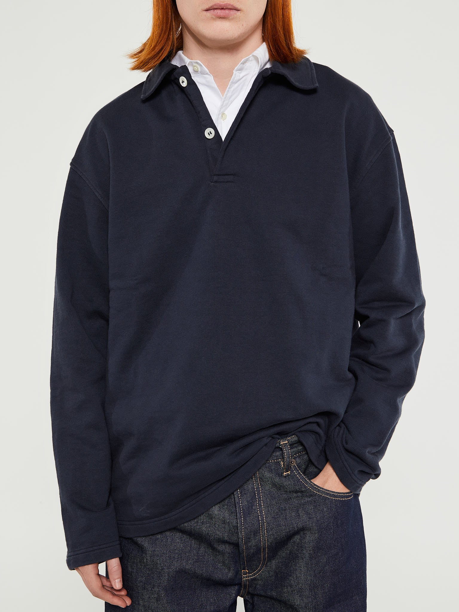 Another Aspect - Another Polo Shirt 1.0 in Night Sky Navy