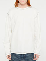 Another Aspect - Another T-Shirt 3.0 in White and Brown