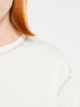 Another Aspect - Another T-Shirt 3.0 in White and Brown