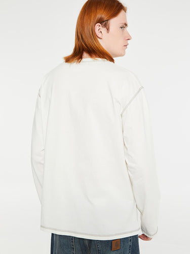 Another Aspect - Another T-Shirt 3.0 in White and Brown