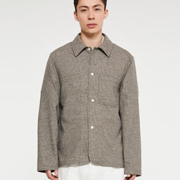 Another Aspect - Another Shirt 7.0 in Checked Grey