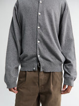 Another Aspect - Another Cardigan 2.0 in Dark Grey Melange