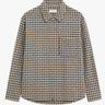 Another Aspect - Another Overshirt 1.0 Jpn in Blue/Ecru Check