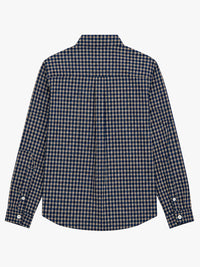 Another Aspect - Another Shirt 4.0 Jpn in Blue/White Check