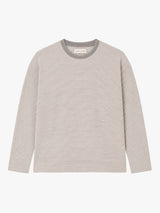 Another Aspect - Another T-Shirt 3.0 Made in Japan in Grey Stripes