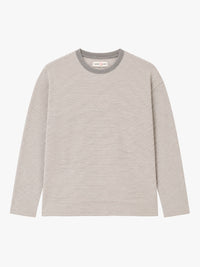 Another Aspect - Another T-Shirt 3.0 Made in Japan in Grey Stripes