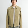 Another Aspect - Another Overshirt 3.0 in Pale Khaki Green
