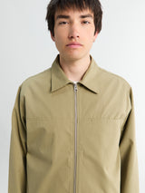 Another Aspect - Another Overshirt 3.0 in Pale Khaki Green