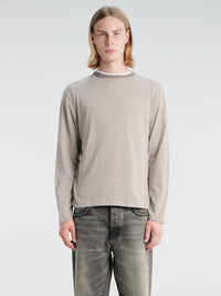 Another Aspect - Another T-Shirt 3.0 Made in Japan in Grey Stripes