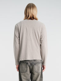 Another Aspect - Another T-Shirt 3.0 Made in Japan in Grey Stripes