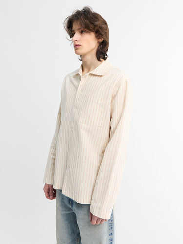 Another Aspect - Another Shirt 2.1 in Gold stripe