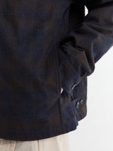 Another Aspect - Overshirt 3.0 in Navy and Brown Check