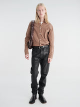 Another Aspect - Another Shirt 4.0 in Brown Check