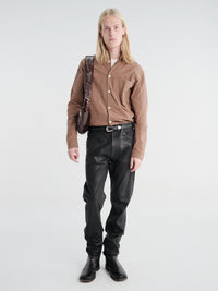 Another Aspect - Another Shirt 4.0 in Brown Check