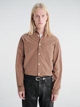 Another Aspect - Another Shirt 4.0 in Brown Check