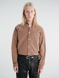 Another Aspect - Another Shirt 4.0 in Brown Check