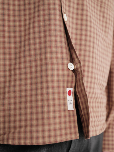 Another Aspect - Another Shirt 4.0 in Brown Check