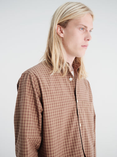 Another Aspect - Another Shirt 4.0 in Brown Check