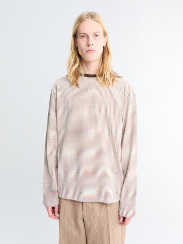 Stoy Exclusive ANOTHER T-Shirt 3.0 JPN in Ecru Stripe