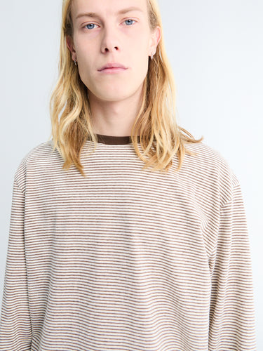 Stoy Exclusive ANOTHER T-Shirt 3.0 JPN in Ecru Stripe