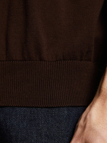 Another Aspect - Another Polo Shirt 3.0 in Light Brown