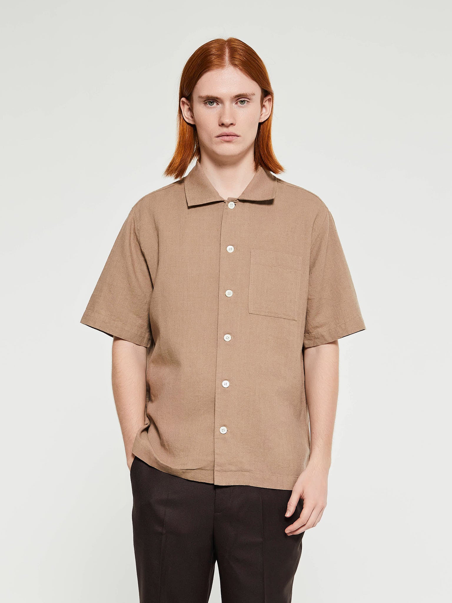 Another Shirt 2.0 in Light Brown