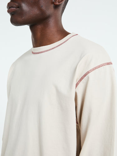Another Aspect - ANOTHER T-Shirt 3.0 in Grey and Burnt Red