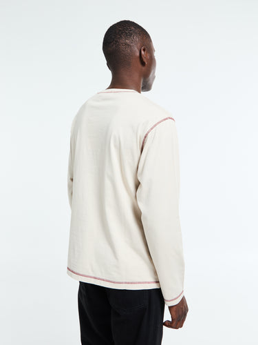 Another Aspect - ANOTHER T-Shirt 3.0 in Grey and Burnt Red