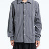 Another Aspect - Another Shirt 3.0 in Charcoal Stripe