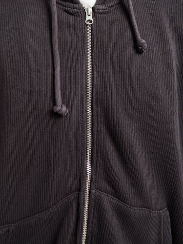 Another Zip Hoodie 1.0 in Dark Brown