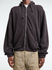 Another Aspect - Another Zip Hoodie 1.0 in Dark Brown
