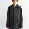 Another Aspect - ANOTHER Coat 1.0, Grey Black Tartan