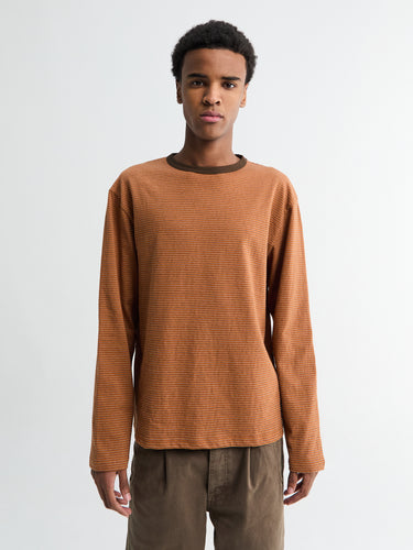 Another Aspect - Another T-Shirt 3.0 JPN in Rust Stripe