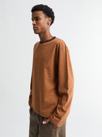 Another Aspect - Another T-Shirt 3.0 JPN in Rust Stripe
