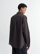 Another Aspect - Another Shirt 4.0 JPN in Navy and Brown Check