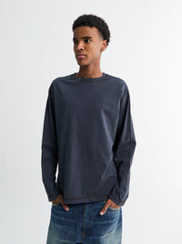 Another Aspect - Another T-Shirt 3.0 in Navy and Brown