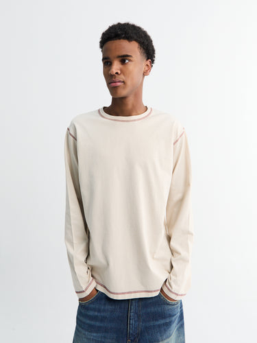 Another Aspect - ANOTHER T-Shirt 3.0 in Grey and Burnt Red