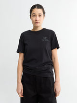Arc'teryx - Kragg SL Cotton Emblem Crew Shortsleeve in Black