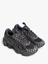 Asics - US7-S Gel-Kinetic Fluent Sneakers in Obsidian Grey and Graphite Grey