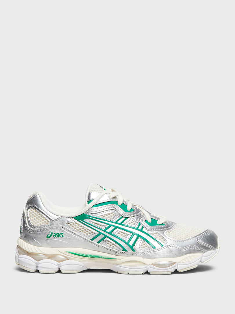 Asics - Gel-NYC Sneakers in Birch and Pure Silver