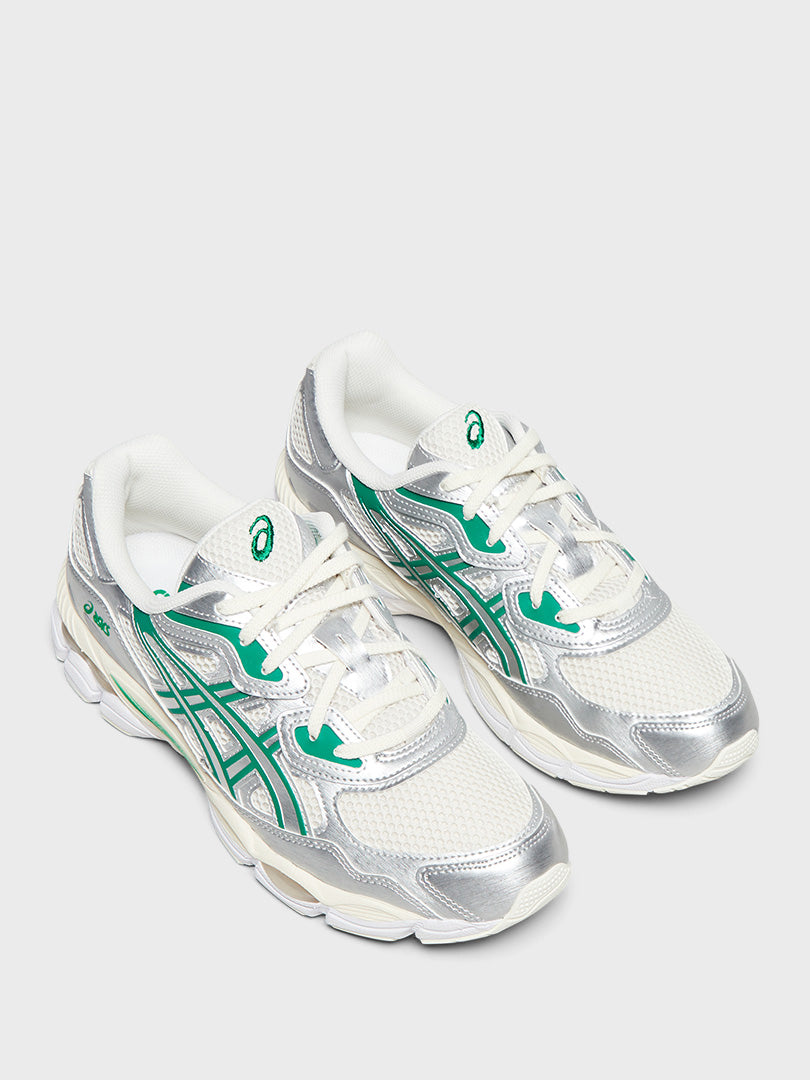 Gel-NYC Sneakers in Birch and Pure Silver