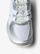 Asics - Asics X Empty Behavior Hypersync in White and Pure Silver