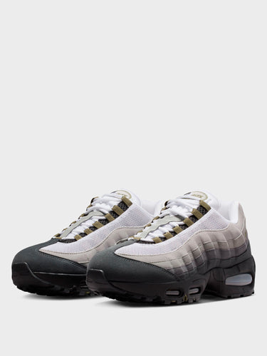 Nike - Air Max 95 OG in Black, Medium Olive, White and Reflect Silver