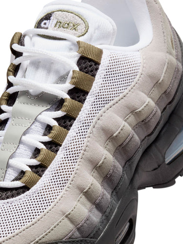 Nike - Air Max 95 OG in Black, Medium Olive, White and Reflect Silver