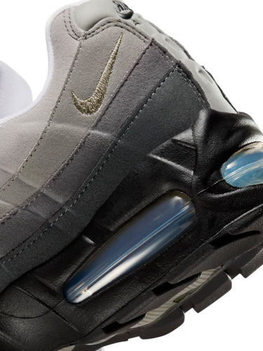 Nike - Air Max 95 OG in Black, Medium Olive, White and Reflect Silver