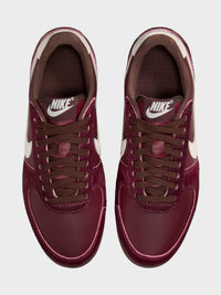 Nike - Women's Field General Sneakers in Burgundy Crush and Phantom Baroque Brown
