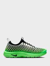 Nike - Nike Rejuven8 Run SP in Metallic Silver, Black and Voltage Green