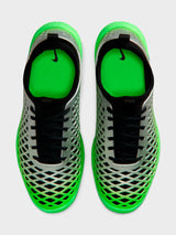 Nike - Nike Rejuven8 Run SP in Metallic Silver, Black and Voltage Green