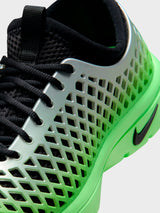 Nike - Nike Rejuven8 Run SP in Metallic Silver, Black and Voltage Green