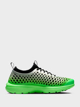 Nike - Nike Rejuven8 Run SP in Metallic Silver, Black and Voltage Green